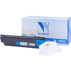 Тонер-картридж NV Print Kyocera TK-590 (голубой; FS-C2026MFP, C2126, C2526MFP, C2626, C5250DN, P6026cdn, M) [NV-TK590C]