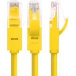 Greenconnect GCR-LNC02-0.3m (RJ45(m), RJ45(m), внутренний, 0,3м, 5E, 4пары, U/UTP, жёлтый)