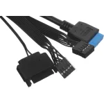 Корпус PCcooler LM300 ARGB (Mini-Tower, 2xUSB3.0, 1x120мм)