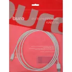 Кабель Buro (USB 3.0 A(m), USB Type-C (m), 1,8м, 3A)