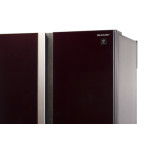Холодильник Sharp SJ-GX98PRD (No Frost, A++, 3-камерный, Side by Side, объем 605:394/211л, инверторный компрессор, 89,2x183x77,1см, красный)