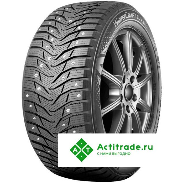 Шина Kumho WinterCraft SUV Ice WS31 215/60 R17 96H зимняя шипы