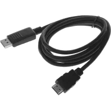 Кабель аудио-видео Buro (DisplayPort (m), HDMI (m), 1,8м) [BHP RET HDMI_DPP18]