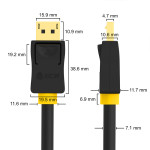 Кабель GreenConnect (DisplayPort (m), DisplayPort (m))