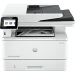 МФУ HP LaserJet Pro 4103dw (лазерная, черно-белая, A4, 512Мб, 40стр/м, 1200x1200dpi, авт.дуплекс, 80'000стр в мес, RJ-45, USB, Wi-Fi)