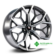 LegeArtis B548 R20/10.5J PCD 5x112 ET 40 ЦО 66,6 антрацитовый с полированной лицевой поверхностью