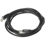 Патч-корд Buro 1645931 (RJ-45 (m), RJ-45 (m), алюминий омедненный, 3м, 4пары, UTP)