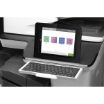 МФУ HP Color LaserJet Enterprise Flow MFP M776zs (лазерная, цветная, A3, 46стр/м, 1200x1200dpi, авт.дуплекс, 40'000стр в мес, RJ-45, USB, Wi-Fi)