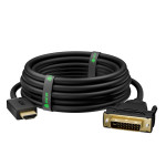 Кабель-переходник Greenconnect (HDMI (m), DVI-D (m))