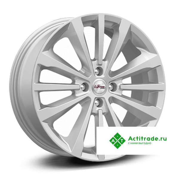 IFree Андерсен R17/7J PCD 4x100 ET 41 ЦО 60,1 серебристый