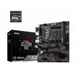Материнская плата MSI A520M PRO (AM4, AMD A520, 2xDDR4 DIMM, microATX, RAID SATA: 0,1,10)