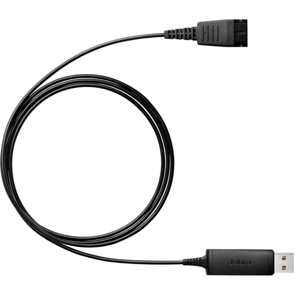 Кабель-переходник аудио Jabra (прямой QD, прямой USB, 0,15м)