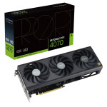 Видеокарта GeForce RTX 4070 2475МГц 12Гб ASUS (PCI-E 4.0, GDDR6X, 192бит, 1xHDMI, 3xDP)