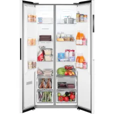 Холодильник Weissgauff WSBS 450 WNF Built-in (No Frost, A++, 2-камерный, Side by Side, объем 450:270/180л, инверторный компрессор, белый)