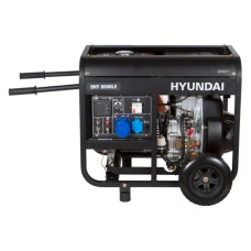 Электрогенератор Hyundai DHY 8500LE (дизельный, однофазный, 7,2/6,5кВт, непр.работа 7,5ч) [DHY 8500LE]