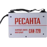 Сварочный аппарат РЕСАНТА САИ-220 (140-260В, инвертор, ММА DC, 10-220A, 7,8кВт)