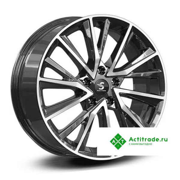 Premium Series КР013 Tiggo 7 Pro R19/7J PCD 5x108 ET 33 ЦО 60,1 черный глянцевый с полированной лицевой поверхностью