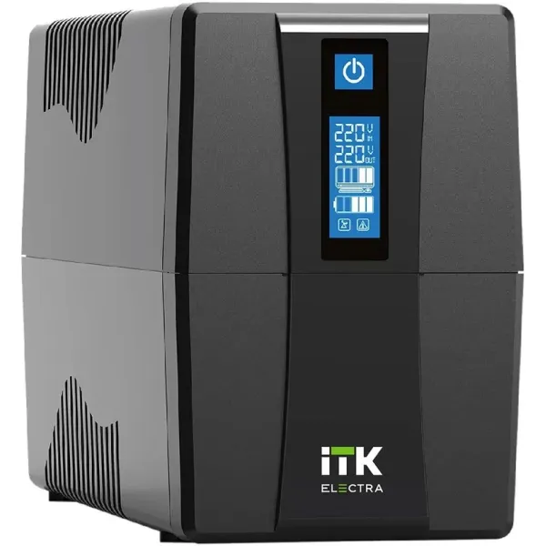 ИБП IEK EET-0800VA-1-001 (интерактивный, 800ВА, 480Вт, 4xIEC 320 C13 (компьютерный))