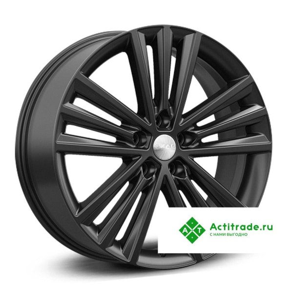 Скад Манчестер R19/7.5J PCD 5x114,3 ET 45 ЦО 67,1 черный матовый