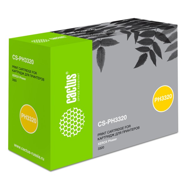 Тонер-картридж Cactus CS-PH3320 106R02304 (черный; 5000стр; Phaser 3320)