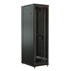 Шкаф коммутационный напольный WRline WR-TT-4268-DD-RAL9004 (42U, 600x2055x800мм, IP20, 800кг)