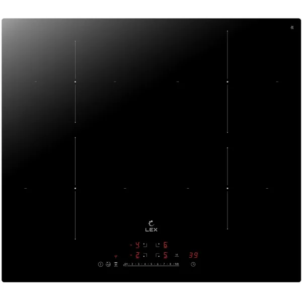 Индукционная варочная поверхность Lex Hi-Tech EVI 640A I BL