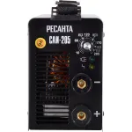Сварочный аппарат РЕСАНТА САИ205 (140-260В, инвертор, ММА DC, 10-205A, 7,3кВт)