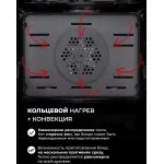 Электрический духовой шкаф Lex EDP 610 DX