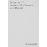 Вертикальный пылесос Dreame Vacuum Z20