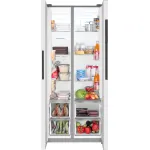 Холодильник Weissgauff WSBS 450 WNF Built-in (No Frost, A++, 2-камерный, Side by Side, объем 450:270/180л, инверторный компрессор, белый)