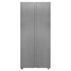 Холодильник Hyundai CS5083FIX (No Frost, A+, 2-камерный, Side by Side, инверторный компрессор, 78x173.5x71.3см, нержавеющая сталь) [CS5083FIX НЕРЖ СТАЛЬ]