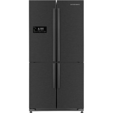 Холодильник Kuppersberg NMFV 18591 DX (No Frost, A+, 3-камерный, Side by Side, 91x185x78см, серый) [NMFV 18591 DX]