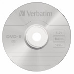 Диск DVD-RW Verbatim (4.7Гб, 4x, cake box, 10)