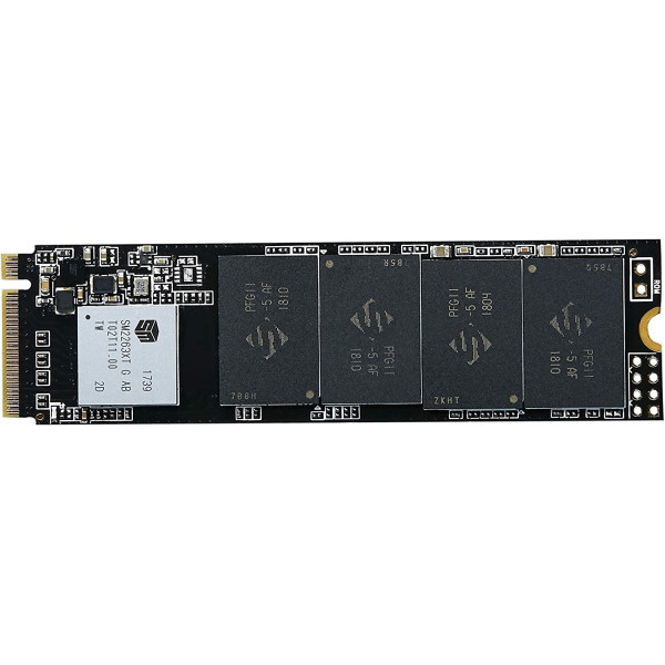 Жесткий диск SSD 256Гб KingSpec (2280, 2200/1300 Мб/с, 96200 IOPS, PCIe 3.0 x4 (NVMe))