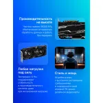 Видеокарта Radeon RX 7600 1770МГц 8Гб ASRock (GDDR6, 128бит, 1xHDMI, 3xDP)