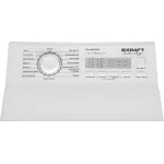 Стиральная машина Kraft TCH-UME7303W(40x87.5x61см, вертикальная, макс:7кг, 1200об/мин, защита:частичная (корпус), белый)