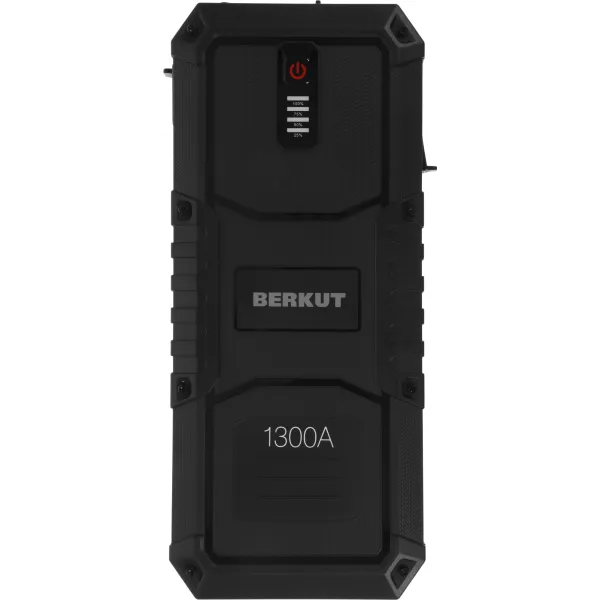 Пуско-зарядное устройство BERKUT JSL-25000 (емкость: 21 000мAч, стартовый ток: 600A, пиковый ток: 1 300A)