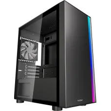 Корпус PCcooler LM300 ARGB (Mini-Tower, 2xUSB3.0, 1x120мм)