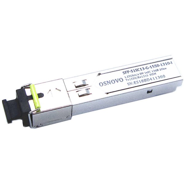 OSNOVO SFP-S1SC13-G-1550-1310-I