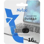 Накопитель USB Netac NT03UM2N-016G-20BK