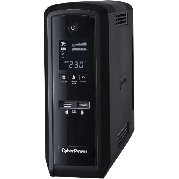 ИБП CyberPower CP1300EPFCLCD (линейно-интерактивный, 1300ВА, 780Вт, 6xCEE 7 (евророзетка))