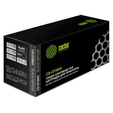 Тонер-картридж Cactus HP CS-CF360X (черный; 12500стр; CLJ M552dn, M553dn, M553N, M553x) [CS-CF360X]