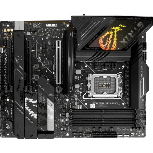 Материнская плата ASUS ROG STRIX Z890-H GAMING WIFI (LGA1851, Intel Z890, xDDR5 DIMM, ATX, RAID SATA: 0,1,10,5)