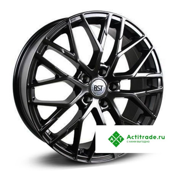 RST R019 R19/7.5J PCD 5x114,3 ET 45 ЦО 67,1 черный глянцевый