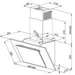Вытяжка Weissgauff Sigma 60 PB WH