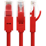 Greenconnect GCR-LNC04-2.0m (RJ45(m), RJ45(m), внутренний, 2м, 5E, 4пары, U/UTP, красный)