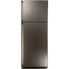 Холодильник Sharp SJ-58CST (No Frost, A, 2-камерный, объем 437:329/108л, 70x167x72см, нержавеющая сталь) [SJ58CST]