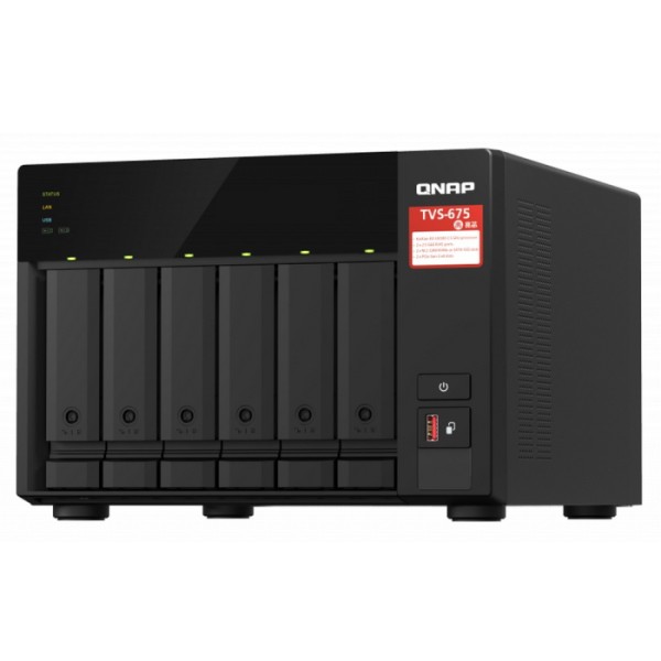 QNAP TVS-675-8G (ZhaoXin KX-U6580 2500МГц ядер: 8, 8192Мб)