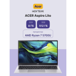 Ноутбук Acer Aspire AL15-41P-R68A (AMD Ryzen 7 5700U 1.8 ГГц/8 ГБ DDR4 3200 МГц/15.6