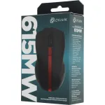 Oklick 615MW Black-Red USB (радиоканал, кнопок 2, 1000dpi)